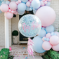Custom Confetti Jumbo Balloon - Delivery