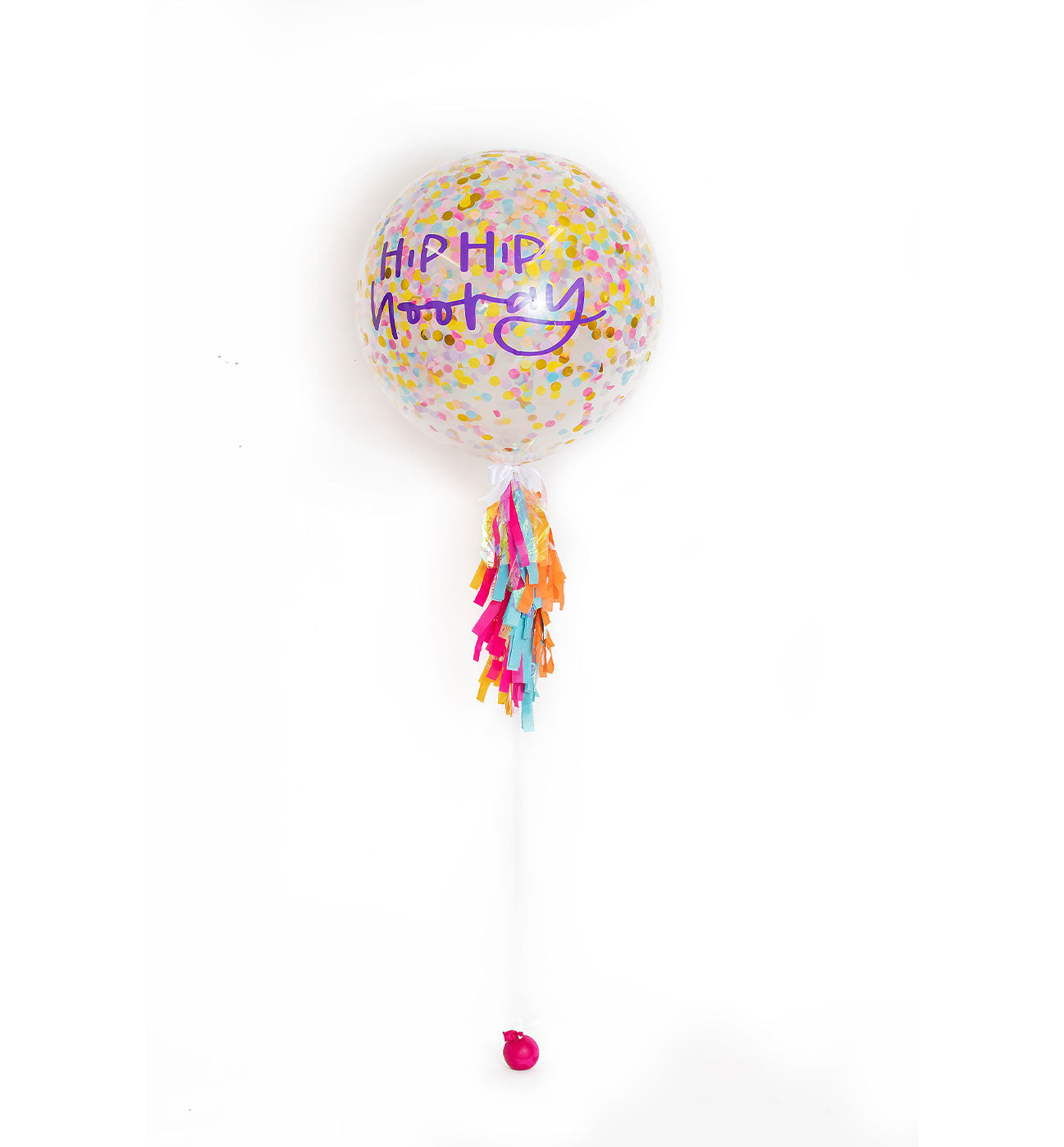 Custom Confetti Jumbo Balloon - Delivery